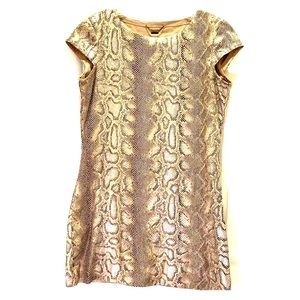 Custo Barcelona Animal Print Mini Dress